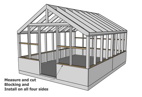 12x16 Greenhouse with Twinwall Glazing - Free Build Plans with Video ...