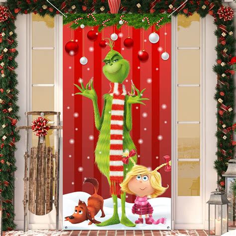 Grinch Christmas Door Decorating Contest