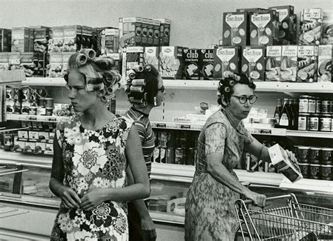 老照片：五十年代美国生活，时尚的超级市场