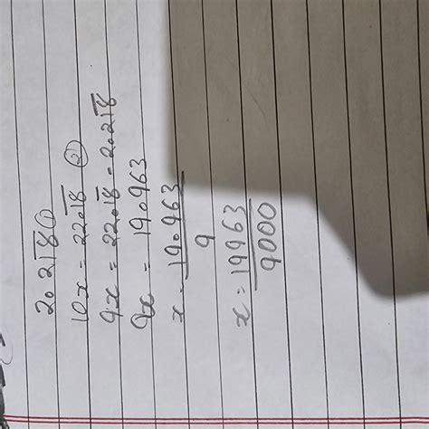 show that 2.218bar can be expressed in the form p/q,where p and q are ...