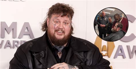 Jelly Roll Gets Haircut From Graduate of Jail's Barber Program