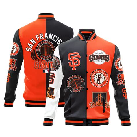 San Francisco Giants Major League Baseball Varsity Jacket STM - Sports ...