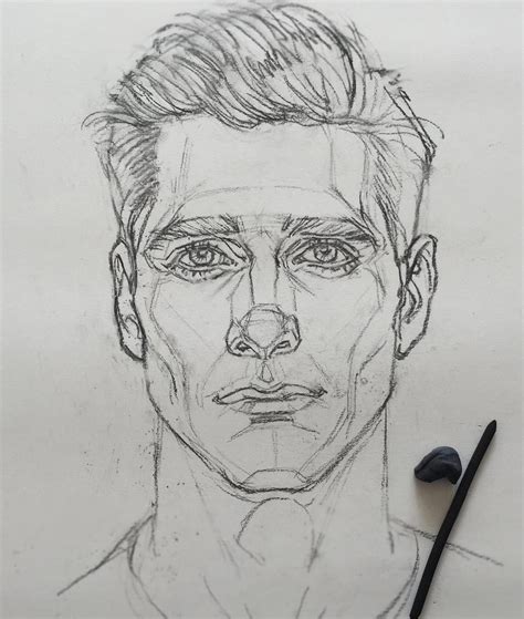 Draw A Mans Face - Drawing Tips Guide