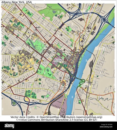 Albany new york aerial High Resolution Stock Photography and Images - Alamy