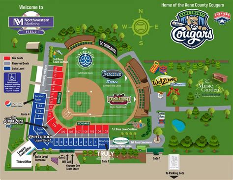 Braves Stadium Seat Map
