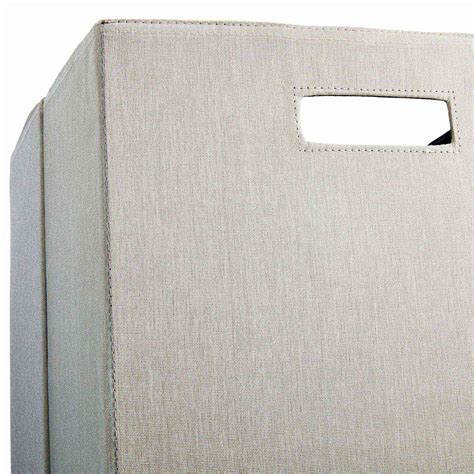 Real Simple Grey Modular Storage Cube 13in | At Home