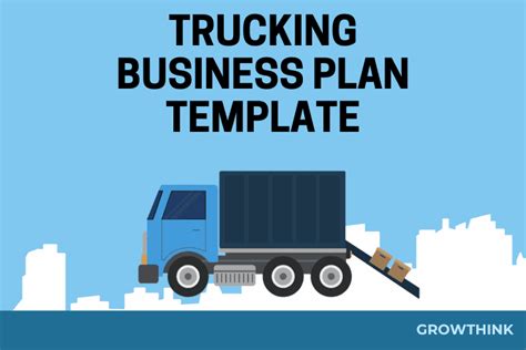 Trucking Company Business Plan 的图像结果