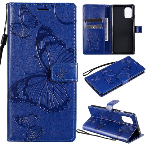 Cell Phone Case for OnePlus 8T 3D Butterflies Embossing Pattern ...