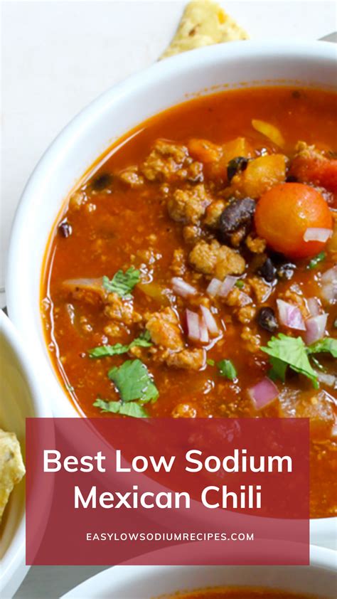 Low Sodium Slow Cooker Mexican Chili | Recipe | Heart healthy recipes ...