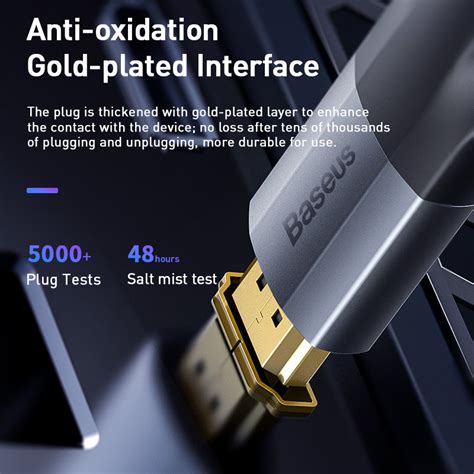Baseus Enjoyment Series HDMI Male To VGA Male Adapter Cable (CAHUB-BH0 ...