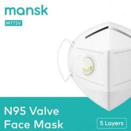 Mansk N95 Valve Face Mask 1piece