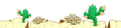 Desert Scene Clip Art