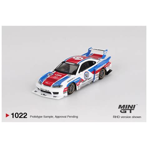 Mini GT Blister #1022: Nissan LB-Super Silhouette S15 SILVIA GARASIDRI ...