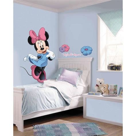 RoomMates Minnie Mouse Peel and Stick Giant Wall Decal - India | Ubuy