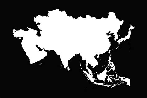 Asia Map Simple 的图像结果
