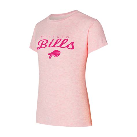 NFL Buffalo Bills Womens Shimmer Pink T - Walmart.com
