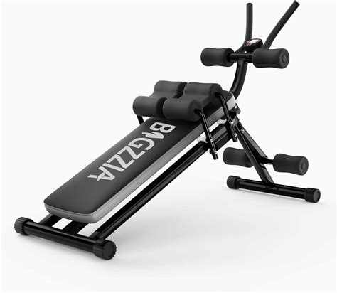 Bigzzia Ab Machine, Ab Workout Equipment Machine for Stomach Workout Foldable Abdominal Trainer ...