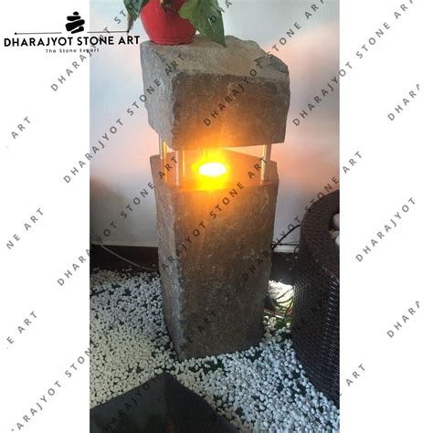 Hand Carved Garden Decoration Marble Water Fountain – Dharajyot Stone Art