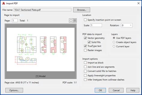 Image result for How to Convert PDF into CAD File