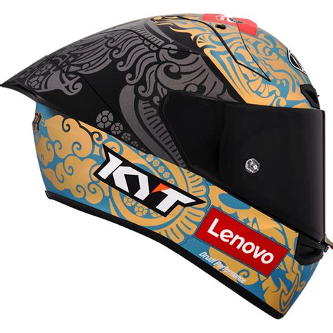 KYT KX1 RACE GP Bastianini Indonesia Replica 2023 with Sponsor Matt He ...