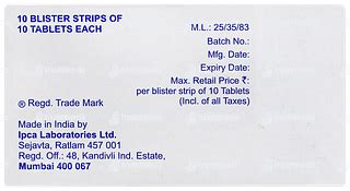 Ace Revelol 25/2.5 Tablet 10: Uses, Side Effects, Price & Substitutes