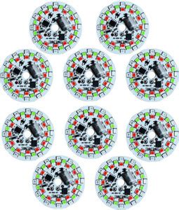 ROOPREKHA 10 Pics 220V AC RGB DOB Color Changing LED Bulb Raw Material ...