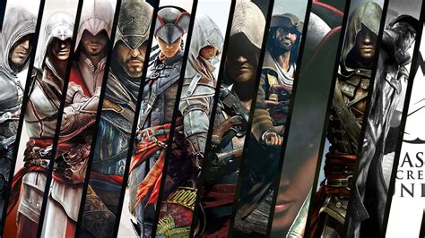 Download Assassin's Creed Legends: Ezio, Altair, and Connor Wallpaper ...