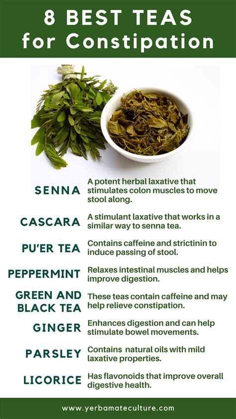 8 Best Teas for Relieving Constipation Naturally