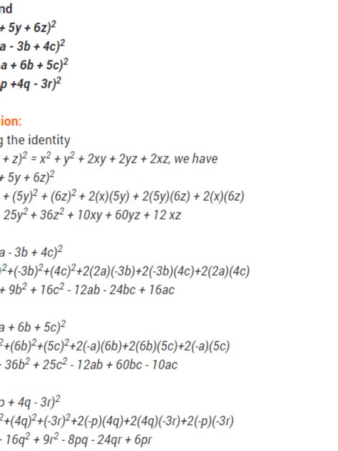 Image result for Case Study Question Class 9 Polynomials