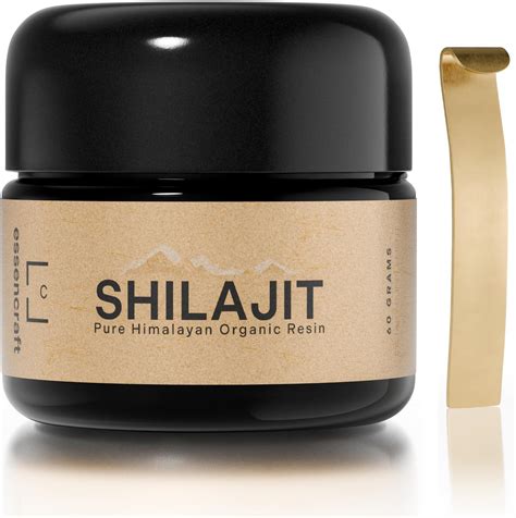 Amazon.com: Organic Himalayan Shilajit Resin - 500mg Max Potency, Lab Tested Pure Shilajit for ...