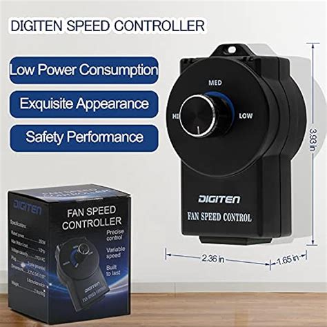 SENSTREE Variable Speed Controller, Fan Speed Controller, India | Ubuy