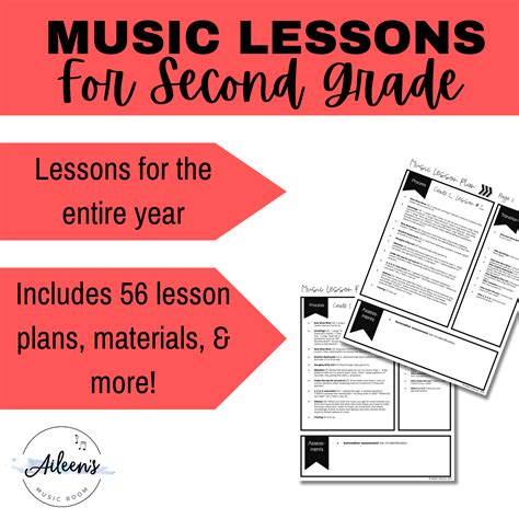 Music Lesson Plans for Second Grade {Entire Year Bundle} - Aileen's ...