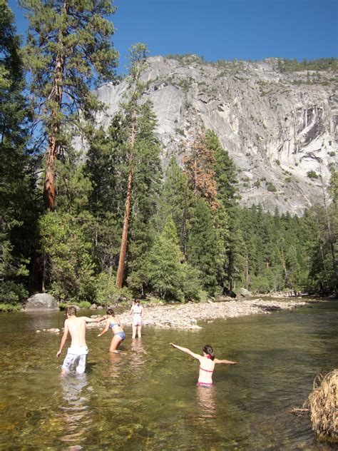 Feyrer Summer Trip 2012: Quick swim in the Merced River
