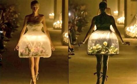 Jun Takahashi's Undercover wows with 3D lit lamp dresses at Paris ...