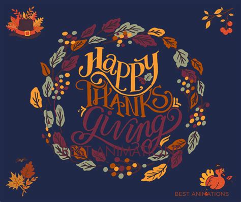 Happy Thanksgiving Gifs Animated - Free to Share