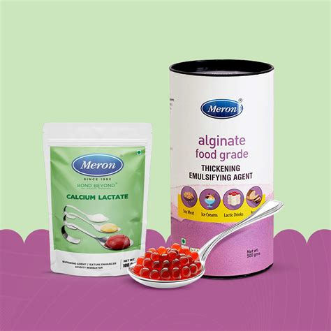 Calcium Lactate and Sodium Alginate Combo – MeronKart
