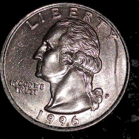 1996 P Quarter That Is One Sided - Coin Community Forum