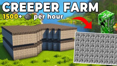 Image result for Minecraft Creeper Farm 1.16 Java