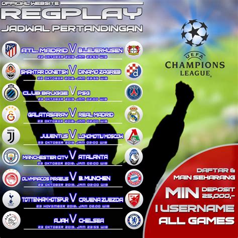 Jadwal Liga Champions Terbaru