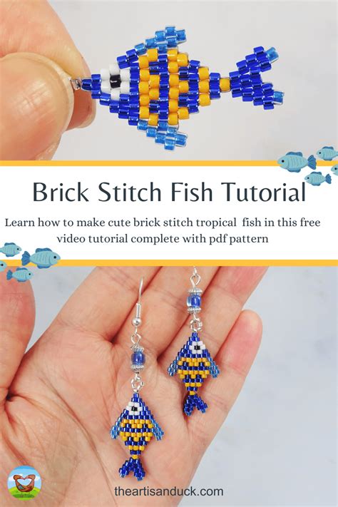 Image result for Bead Charm Fish Tutorial