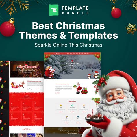Best Christmas Templates & Themes 2025 - Template Bundle