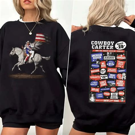 Beyoncé Cowboy Carter Tracklist Shirt - AshBubble
