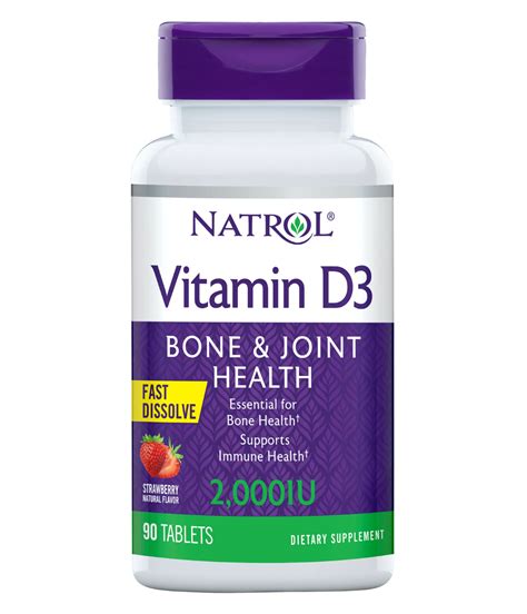 БАД Natrol Vitamin D3 2,000 IU - «БАД Natrol Vitamin D3 2,000IU Bone&Joint Health » | отзывы