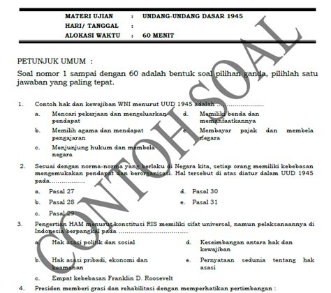 Panduan Lengkap Menghadapi Soal Ujian Dinas Tingkat 1: Tips dan Strategi Jitu
