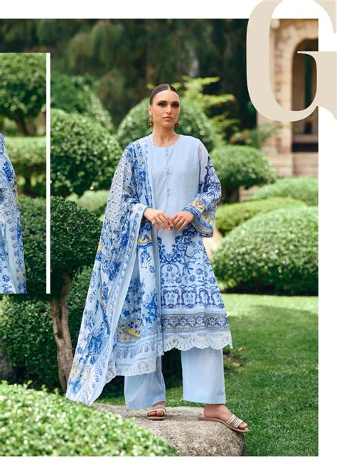 Hermitage Original Lawn Vol 2 Lawn Printed Dress Material