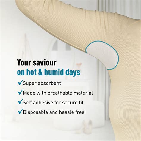 Buy Sirona Disposable Underarm Sweat Pads For Men And Women, Ultra Thin ...