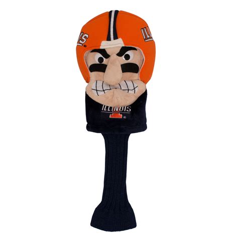 Illinois Fighting Illini Mascot Golf Headcover - Sports Unlimited
