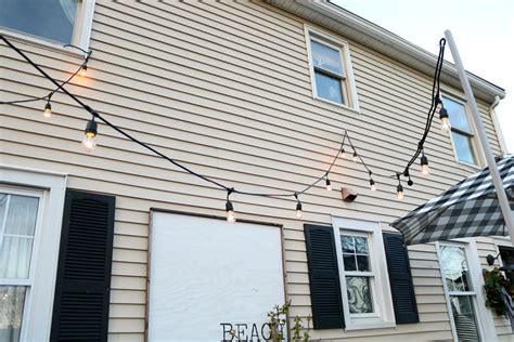 How To Best Hang Outdoor String Lights at Jose Evans blog