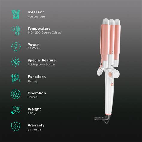 Buy Groomiist Professional Series 3 Hair Styler with LCD Display ...