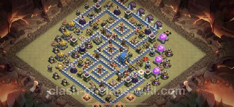 Best Anti 3 Stars War Base TH12 with Link, Anti Everything - Town Hall ...